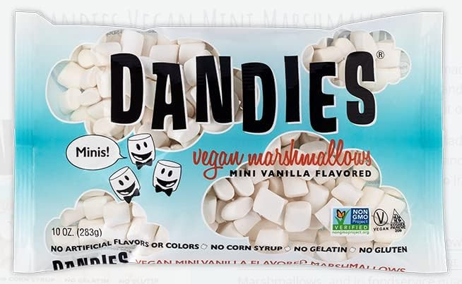 Dandies (NOT A CASE) Mini-Marshmallows Vegan Animal Free Non-GMO | Amazon (US)