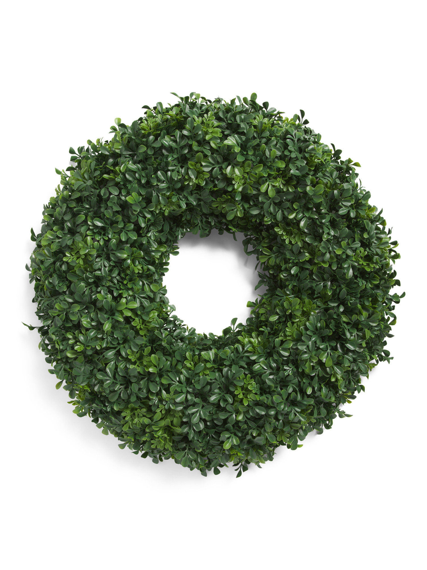 24in Uv Resistant Outdoor Safe Faux Boxwood Wreath | Plants & Planters | Marshalls | Marshalls