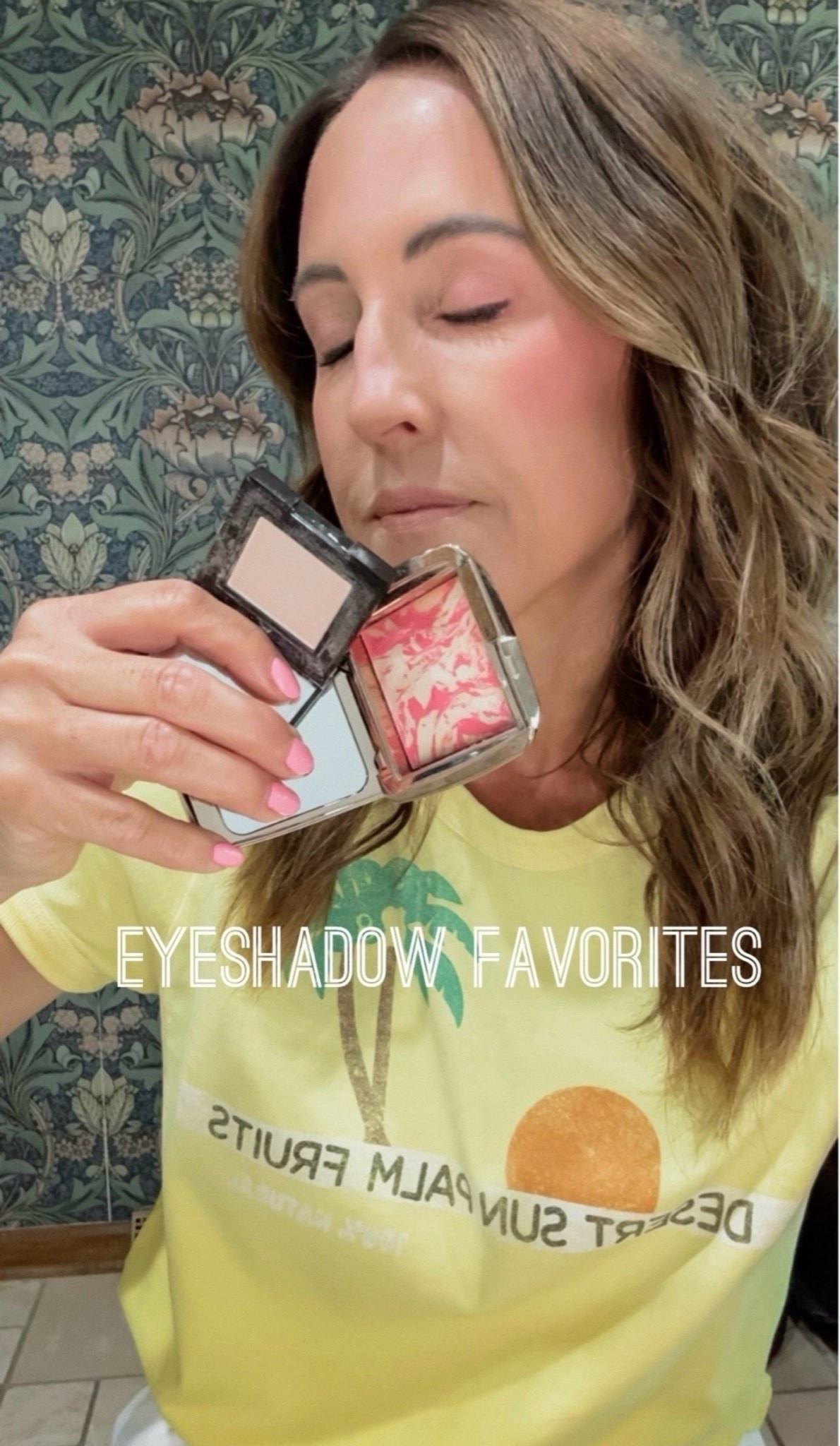 Everyday favorite eyeshadow. 
👉🏻Light color perfect alone to brighten the eye or as an all over base color. Color: stellar
👉🏻Pink is actually a blush and SO pretty. Color: diffused heat

#LTKmomlife #LTKOver40

#LTKootd #LTKSeasonal