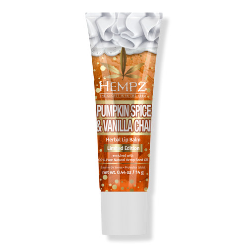 Limited Edition Pumpkin Spice & Vanilla Chai Herbal Lip Balm - Hempz | Ulta Beauty | Ulta