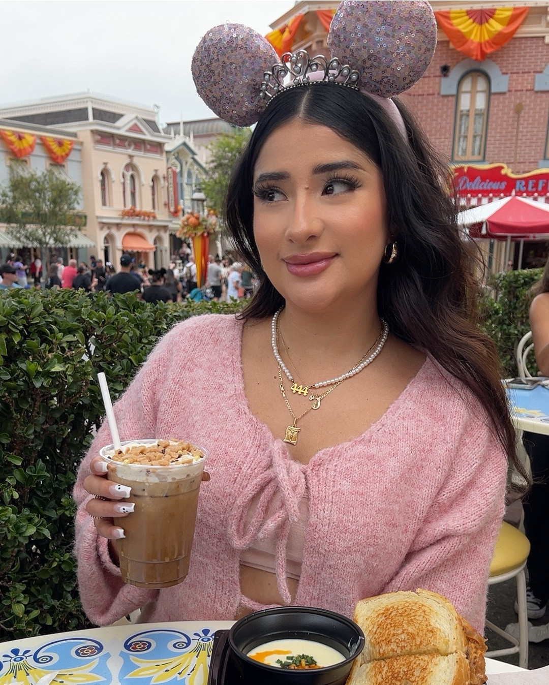 DISNEY DAY🎀💕☕️🍂 love me a good pumpkin latte & a cozy fall outfit🎃

#LTKSaleAlert #LTKU #LTKxPrimeDay