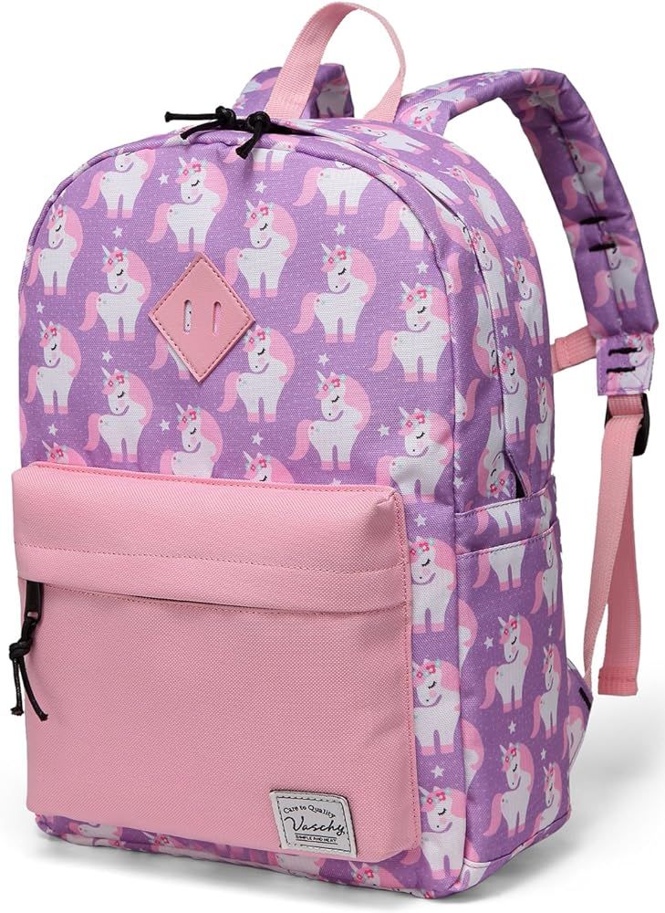 Kids Backpack,VASCHY Cute Lightweight Preschool Backpack for Toddlers Boys Girls | Amazon (US)