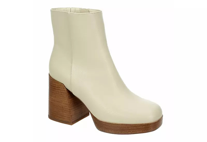 Michael By Michael Shannon Womens Franki Platform Boot - Beige | Rack Room Shoes