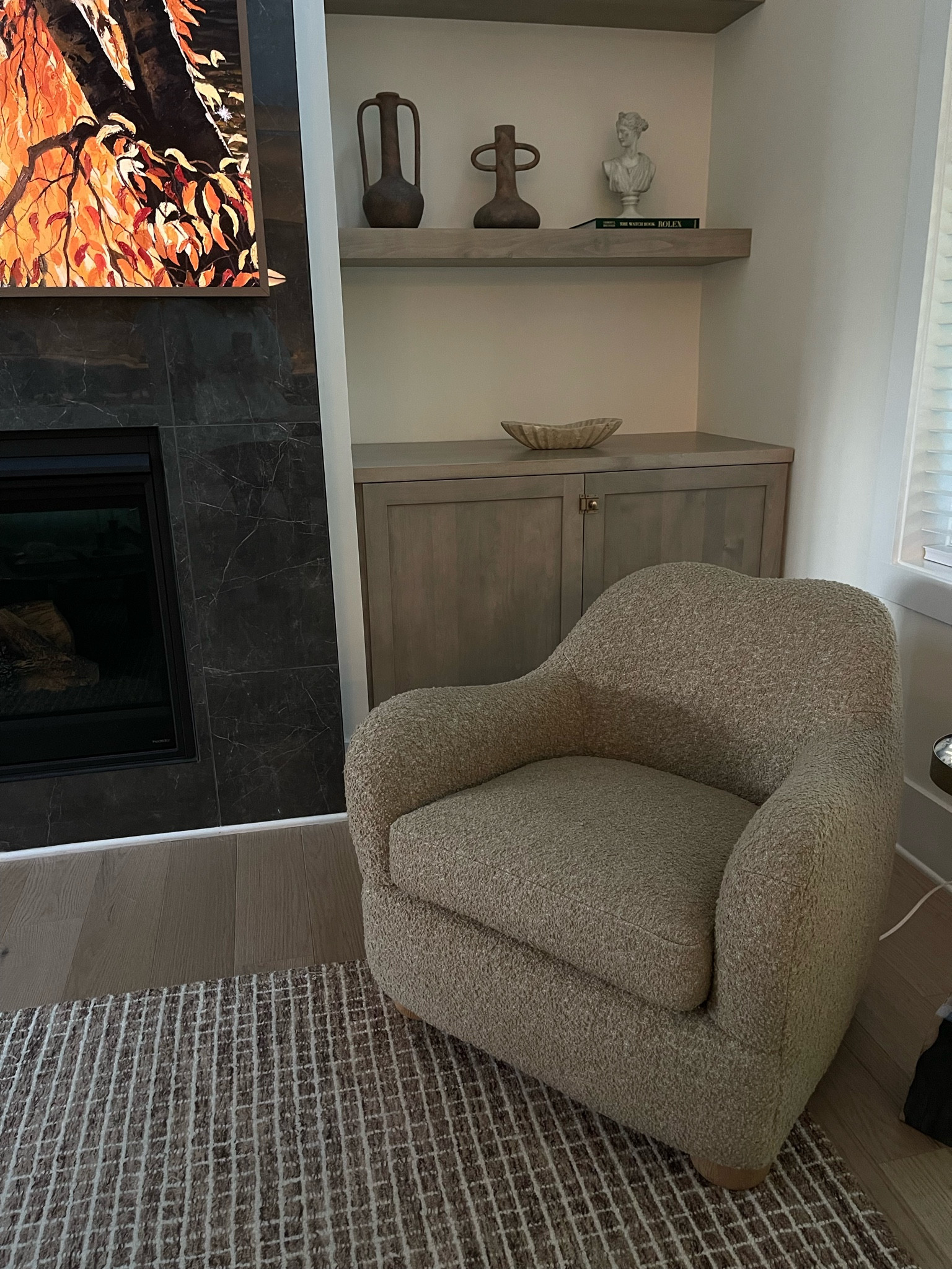 In love with boucle. My accent chair is on sale right now at CB2! 


#LTKHome