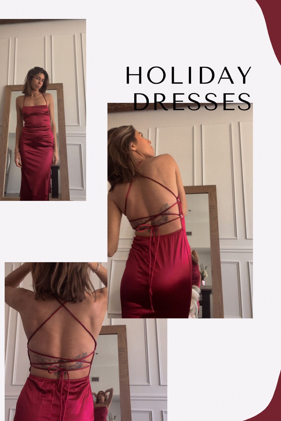 Holiday dress 🥰
Size: XS 

Stretchy material 

#LTKunder50 #LTKwedding #LTKHoliday