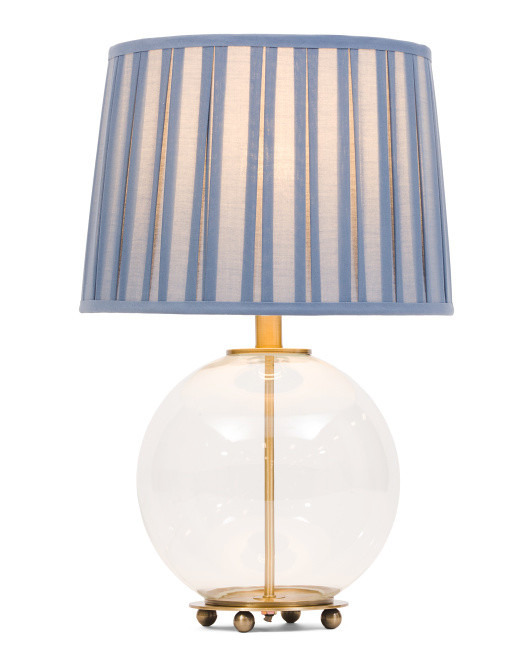 22.5in Glass Table Lamp | TJ Maxx