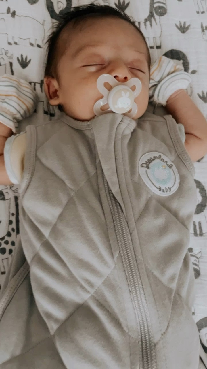 One of our favorite weighted sleep sack since I can remember he loves to sleep with his hands up. Plus he kept waking up because he would startle himself with his movement. So we totally loved this sleep sack mostly importantly he loved it but now we would have to size up because his too big. They have many sizes and he can grow in it. I can definitely say this kept him warm & slept very well.

#LTKbaby #LTKkids #LTKbump