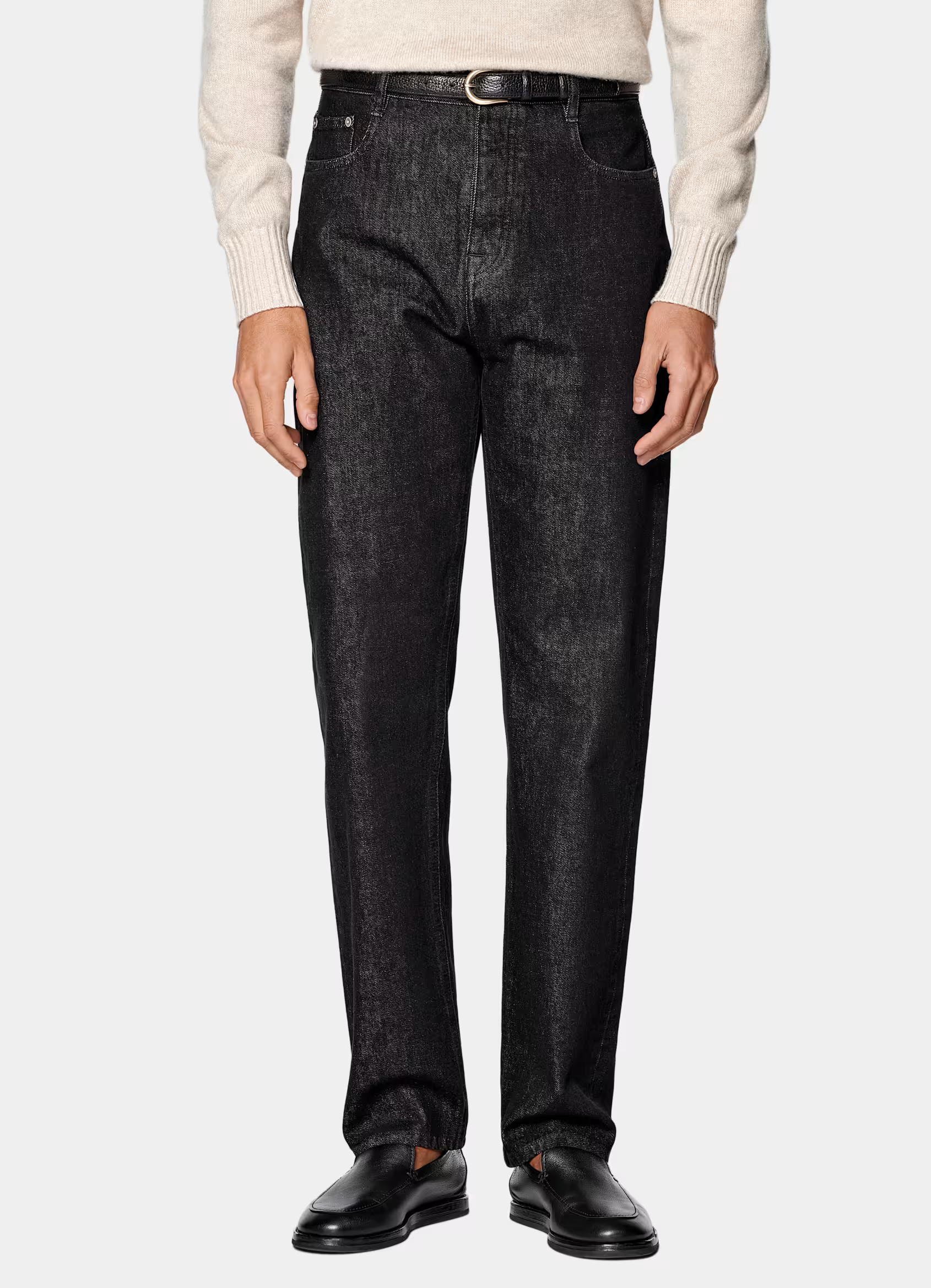 Dark Grey Straight Leg Tapered Jeans
                                            
               ... | Suitsupply (US)