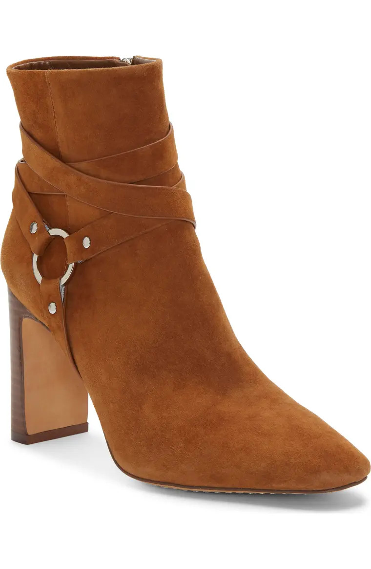 Sestina Harness Square Toe Bootie | Nordstrom