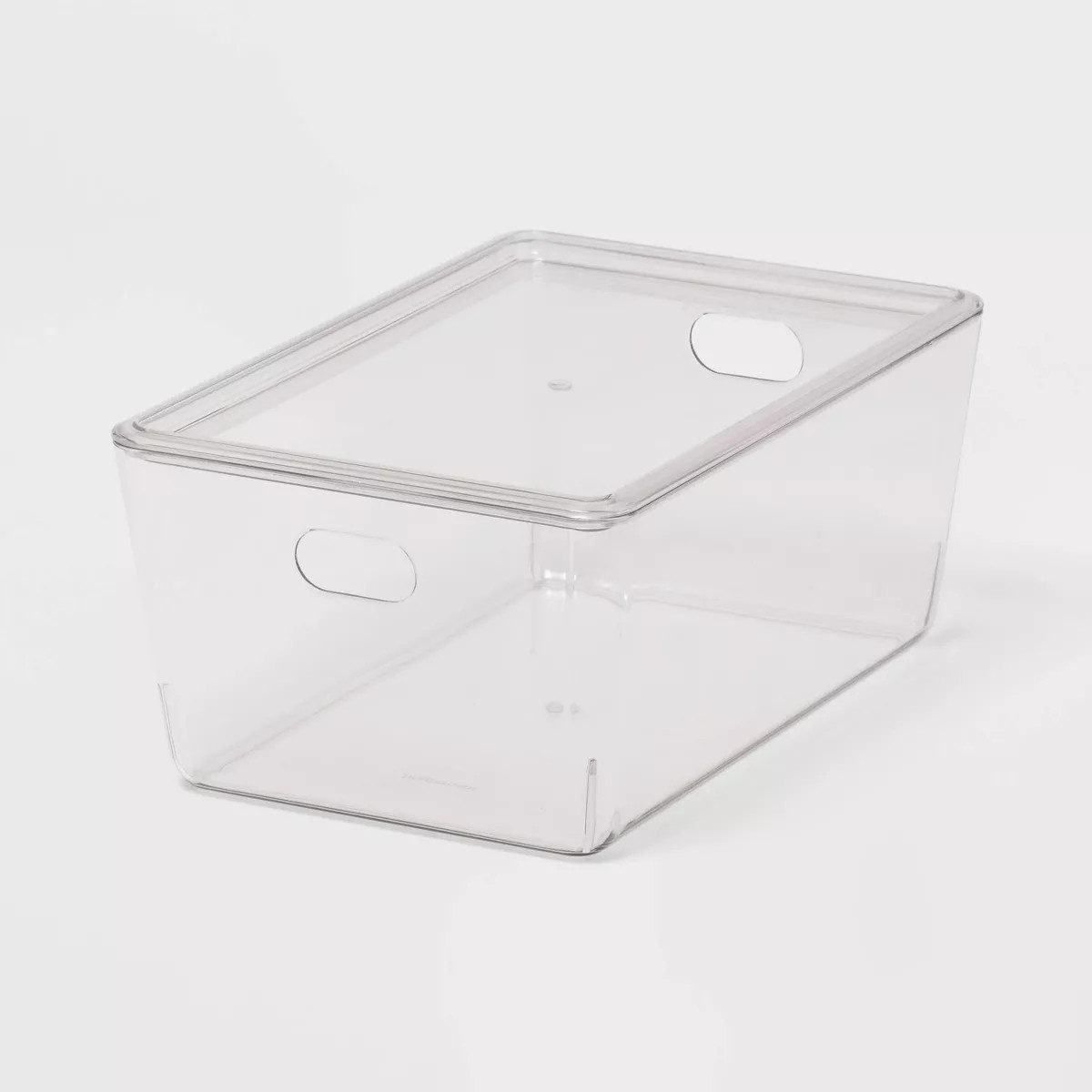 4L Stacking Clear Bin with Lid - Brightroom™ | Target