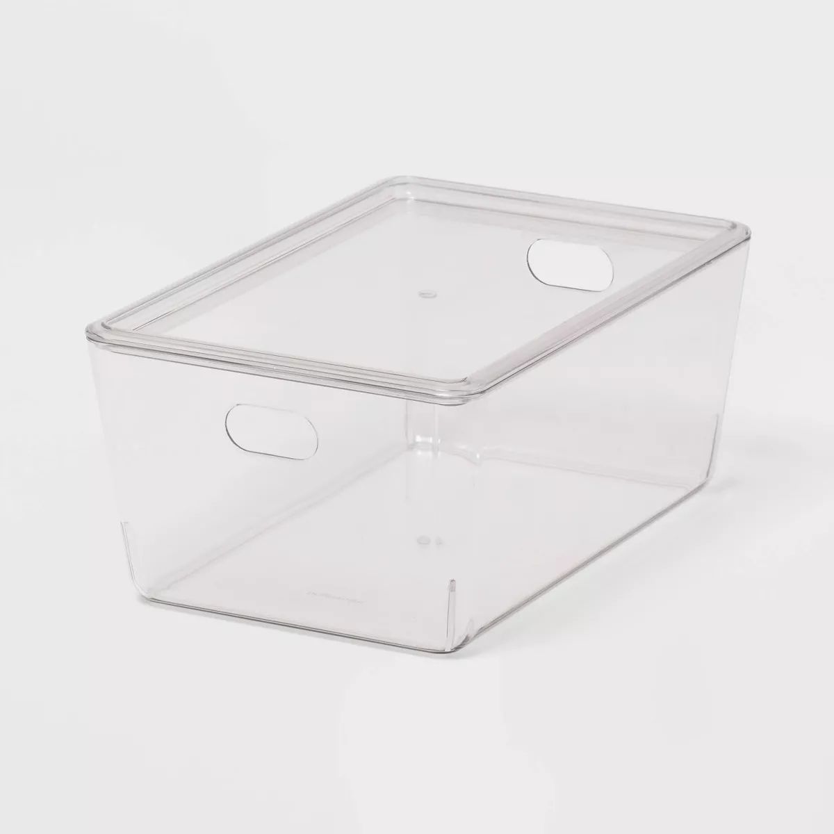 4L Stacking Clear Bin with Lid - Brightroom™ | Target