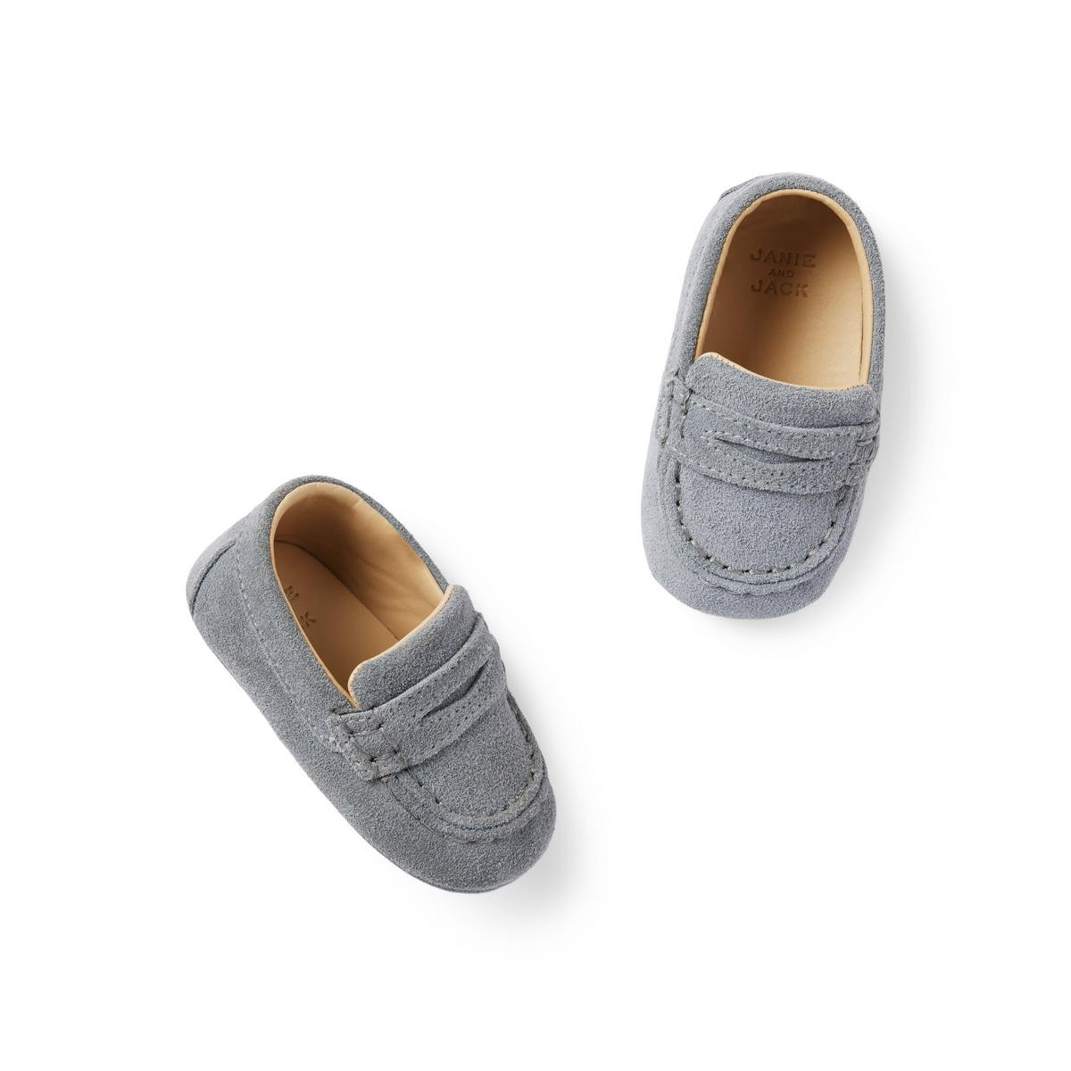 Baby Suede Penny Loafer | Janie and Jack