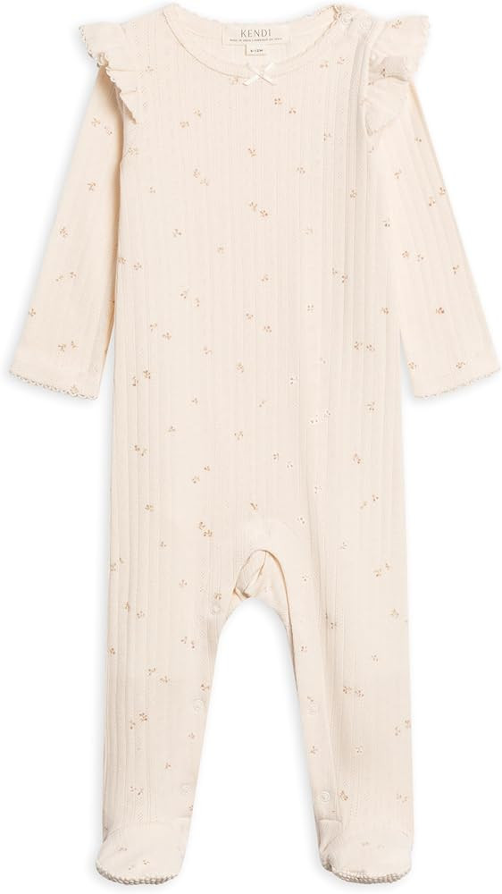 Colored Organics Organic Cotton Baby and Toddler Summer Romper Sleeveless One Piece | Amazon (US)