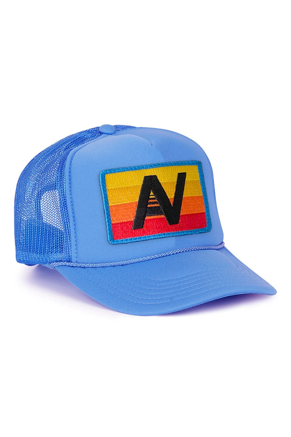 LOGO RAINBOW VINTAGE TRUCKER HAT | Aviator Nation