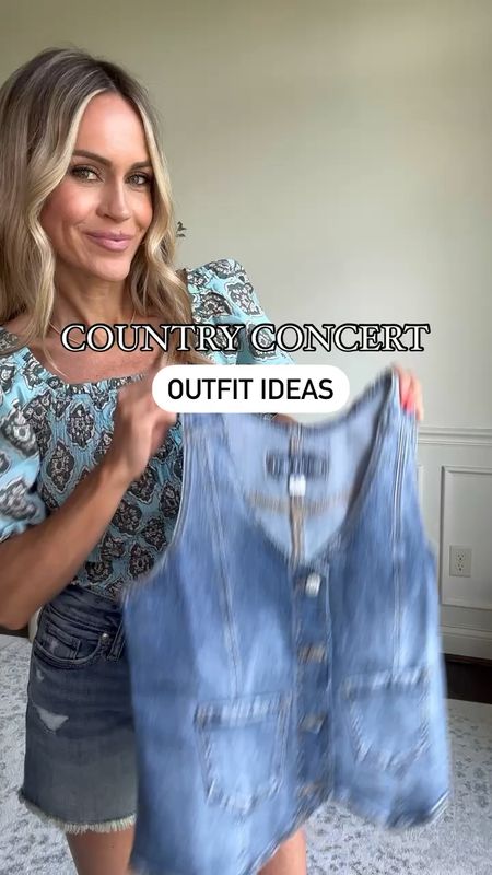 Country concert outfit ideas 🤠 

In love with the vest trend - they are so versatile- here are 4 ways I would style for country concerts this summer! 

#LTKFindsUnder100 #LTKSeasonal #LTKStyleTip