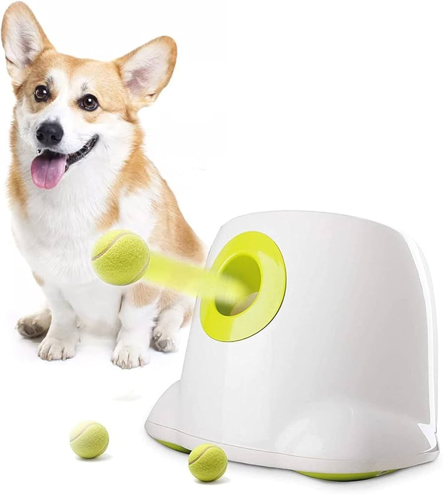 AFP Automatic Ball Launcher Dog Ball Thrower Machine Interactive Dog Toy for Medium to Large Dogs... | Amazon (US)