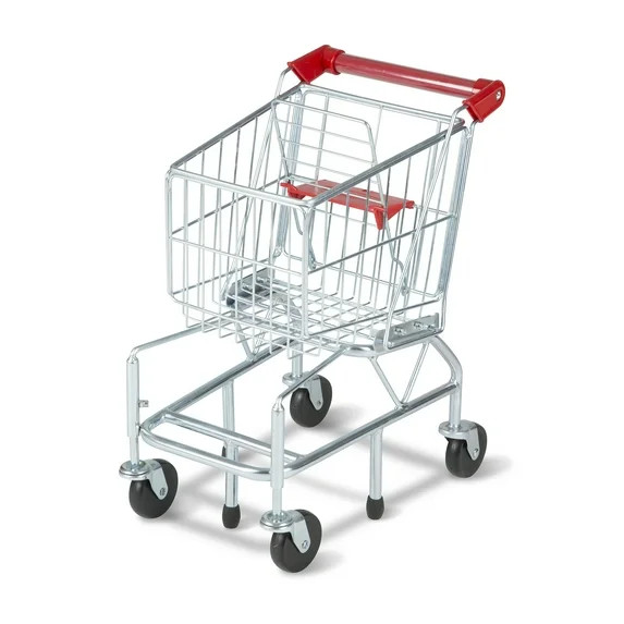 Melissa & Doug Toy Shopping Cart with Sturdy Metal Frame | Walmart (US)