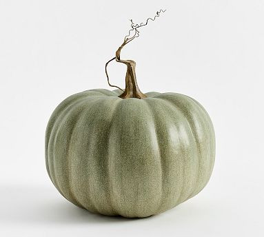 Extra Tall Orange Pumpkin - 12.5" Diam | Pottery Barn (US)