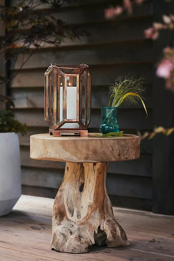 Teak Root Side Table | Anthropologie (US)