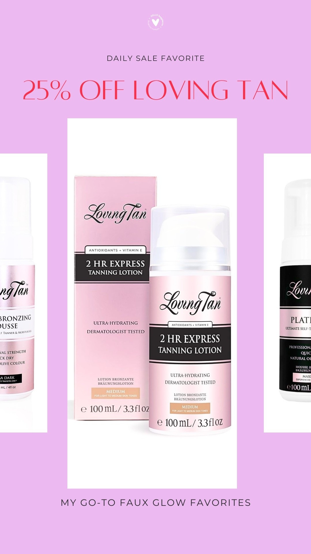 The glow-up you've been waiting for ✨🤎 Loving Tan is 25% off today!

#LTKBeauty #LTKgrwm #LTKSaleAlert