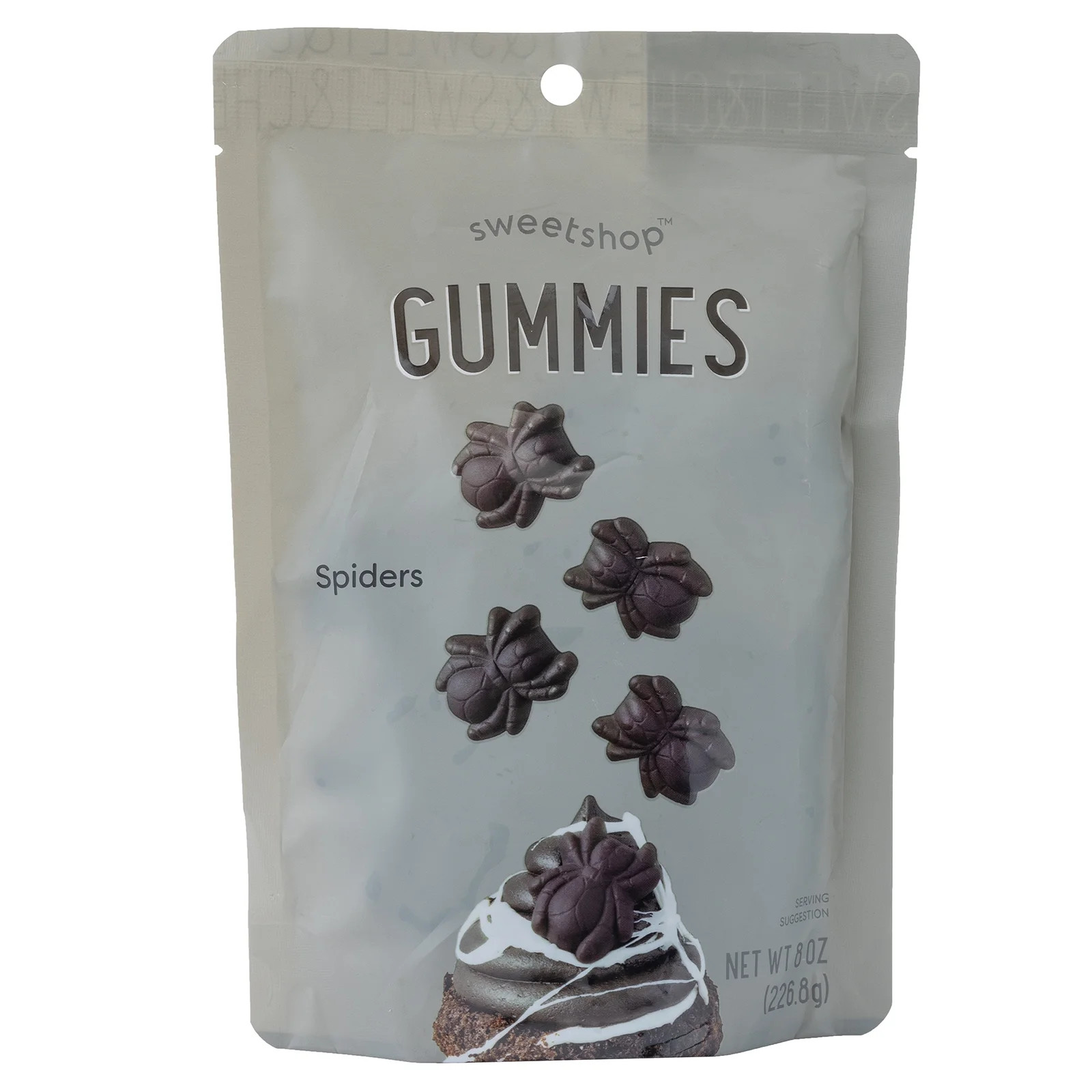 Sweetshop Black Gummies Spiders, 8oz | Walmart (US)