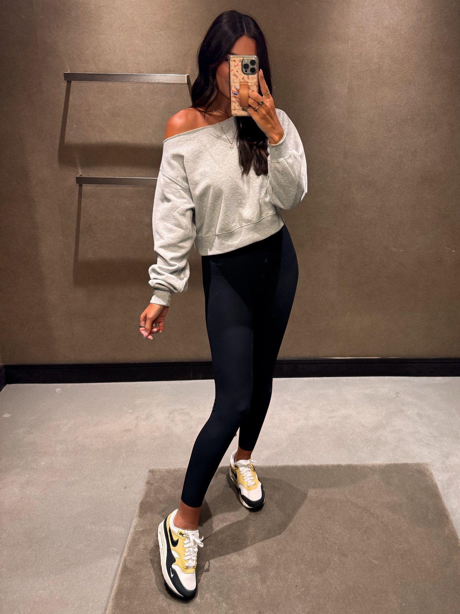 Love these NSale sneakes. I did an 8.5 
Sweatshirt medium 
Leggings small 

#LTKSaleAlert #LTKFindsUnder100 #LTKFindsUnder50