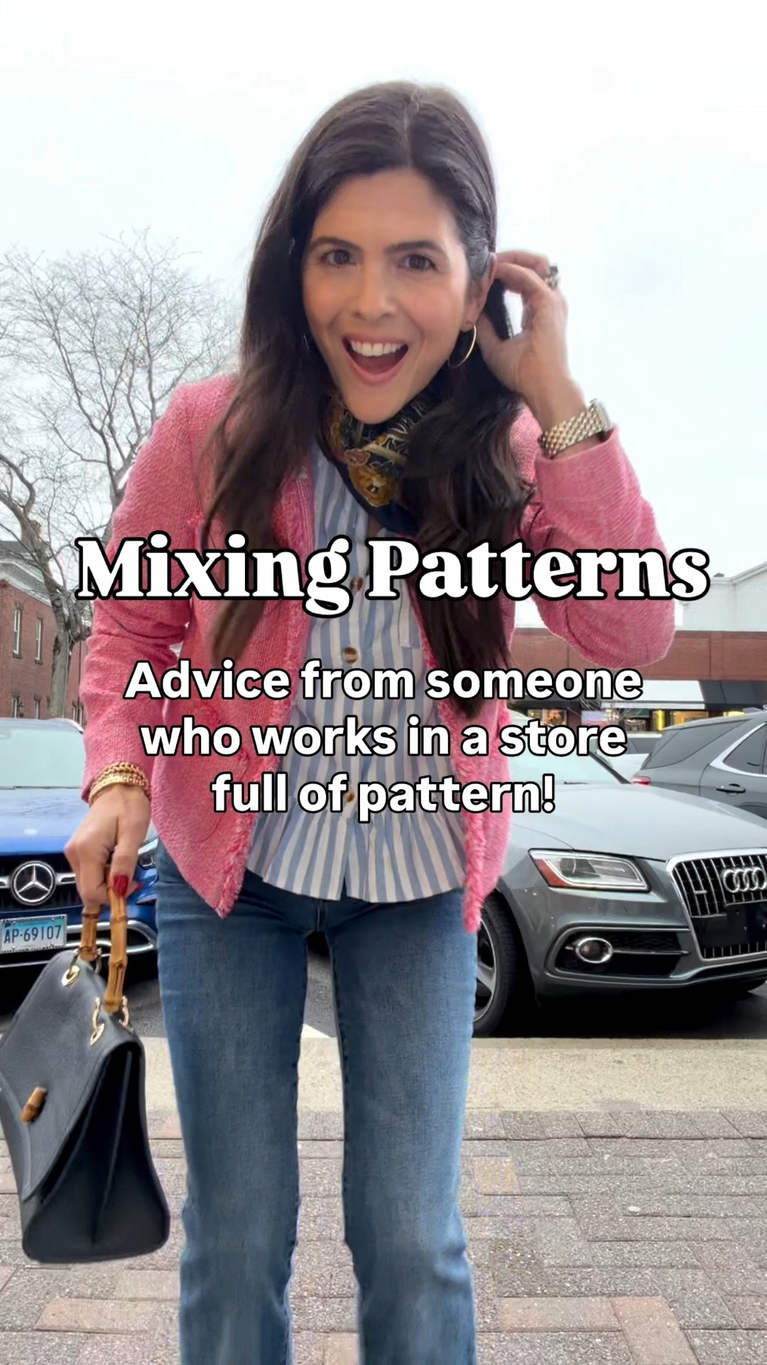 Mixing patterns and bold colors can seem complicated at first but the more you do it the easier…and more fun it gets! #pattern #color #styletip

#LTKWorkwear #LTKOver40 #LTKSeasonal