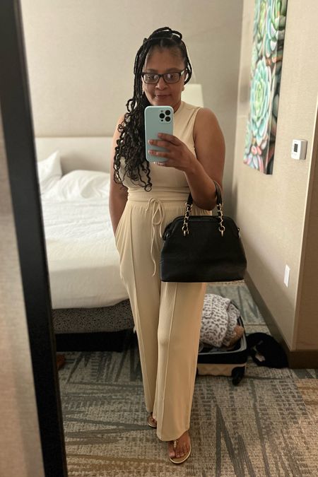 2-piece Lounge set perfect for brunch or date night! I’m 5’5 wearing a size Large cozy lounge wear | neutral styles | summer outfit | spring outfit 

#LTKOver40 #LTKStyleTip #LTKFindsUnder50
