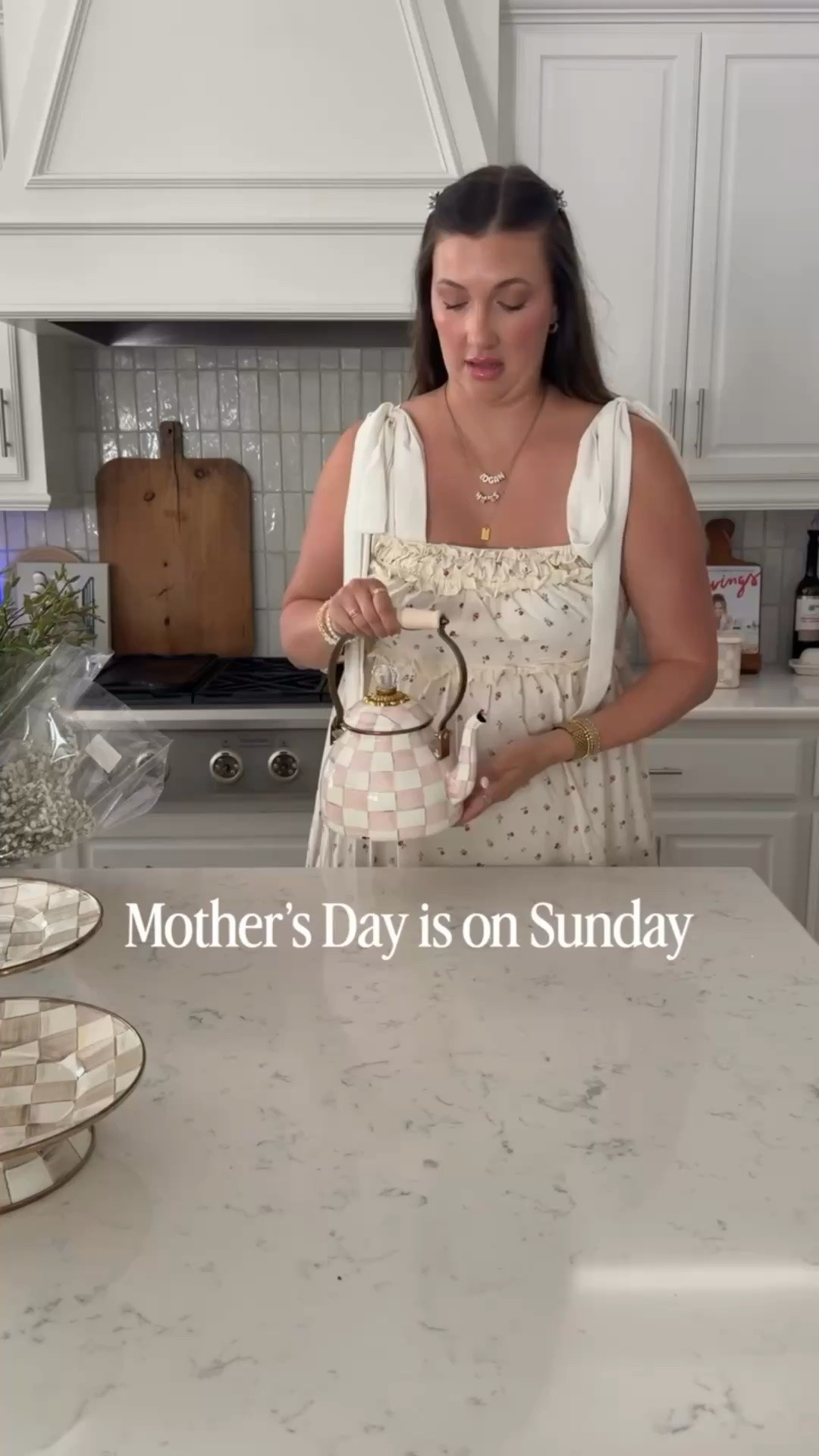 THE gift I love giving as an enneagram two with a gift giving love language 💌 dm the word “GIFT” & I’ll message you the link to these gorgeous, collectible @mackenziechilds items + a 10% discount code. Quick ship means it’ll arrive by Mother’s Day!

make it THOUGHTFUL
gift that clearly took time (or at least give the impression they did) always mean the most.

make it MEMORABLE
i love using nontraditional ways to deliver/showcase the gift. here I’m using the iconic & collectible @mackenziechilds teapot. flowers may come & go but this “gift box” is forever.

make it EASY
if you aren’t great at floral arrangements, buy a premade one, remove the wrapping + trim the stems, then place in a new vase. same impact with less effort (& stress)!

•

#mothersdaygift #diygift #easygiftideas #giftideas #enneagram2 diy gift, gift idea, easy gift idea