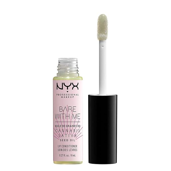 NYX PROFESSIONAL MAKEUP Bare With Me Cannabis Sativa Seed Oil Lip Conditioner | Amazon (US)