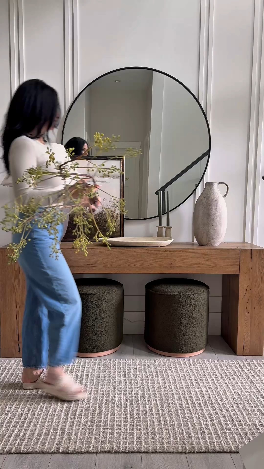 Style with me✨
I love the look of these Roz hip branches .. light and airy and fresh. A perfect spring look. 
These stems are quite long . They are very flexible, love that! 
Modern organic and earthy neutral home decor

#LTKSeasonal #LTKHome #LTKWatchNow