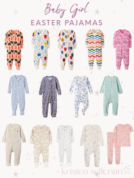 Baby Girl Easter Pajamas

#springfashion #Easterpajamas #hannahanderson #carters #amazon

#LTKfindsunder50 #LTKbaby #LTKstyletip