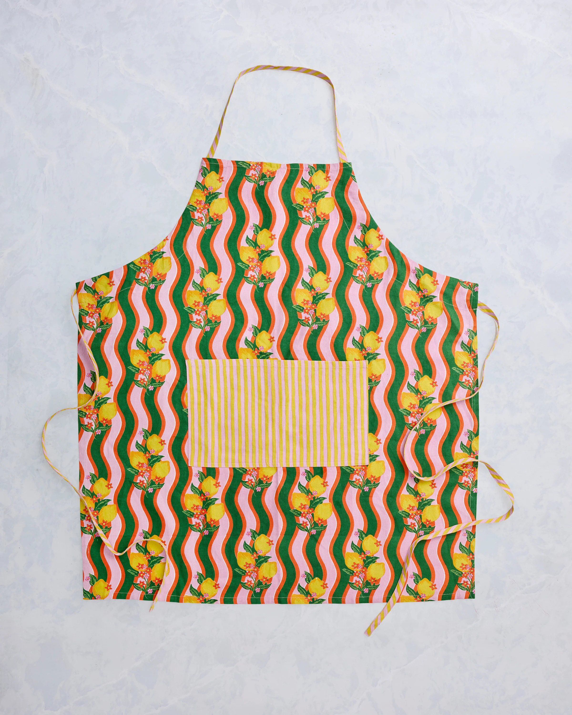 Lemon Twist - Apron - Limoncello | Printfresh