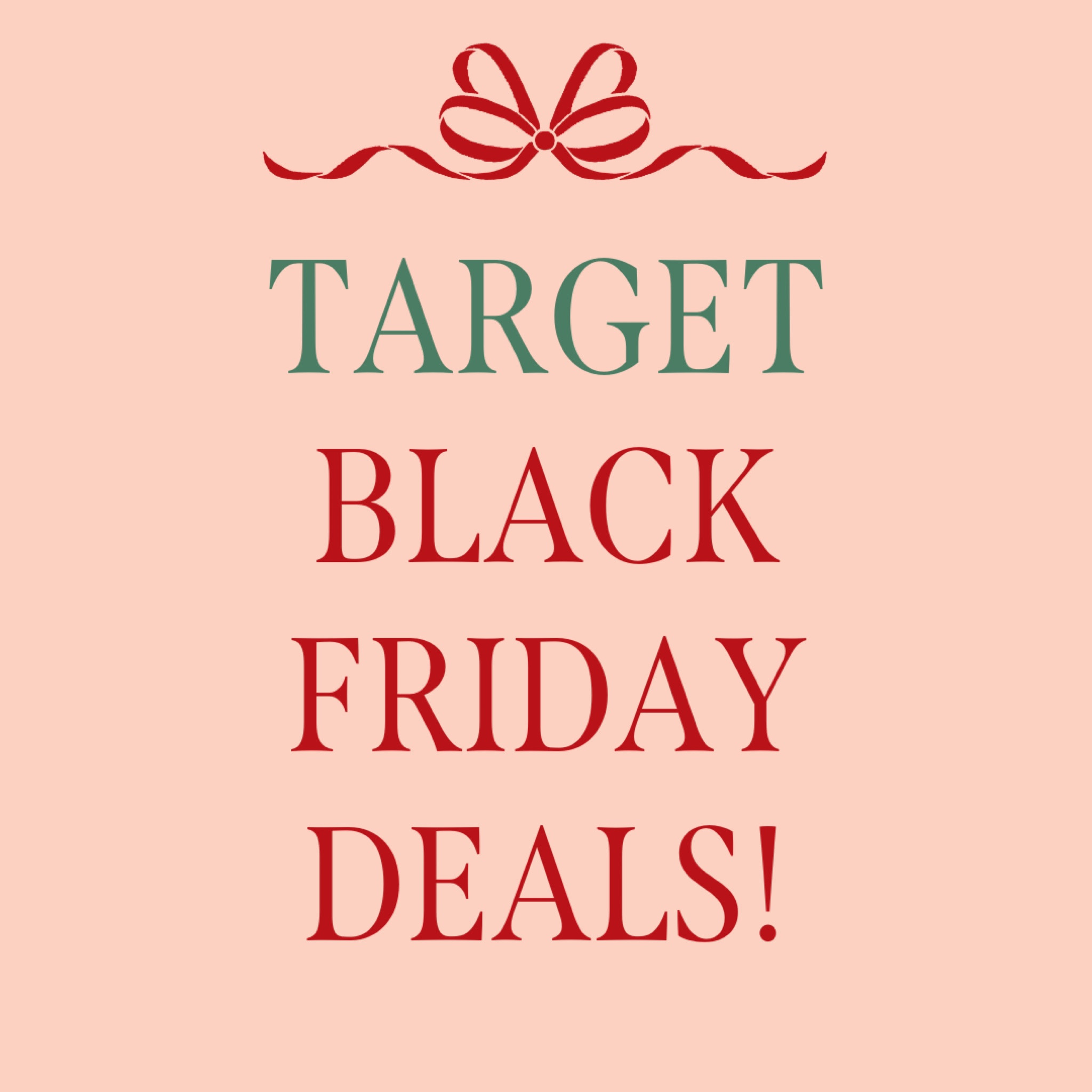 Target Black Friday deals. 

#LTKCyberWeek #LTKHoliday