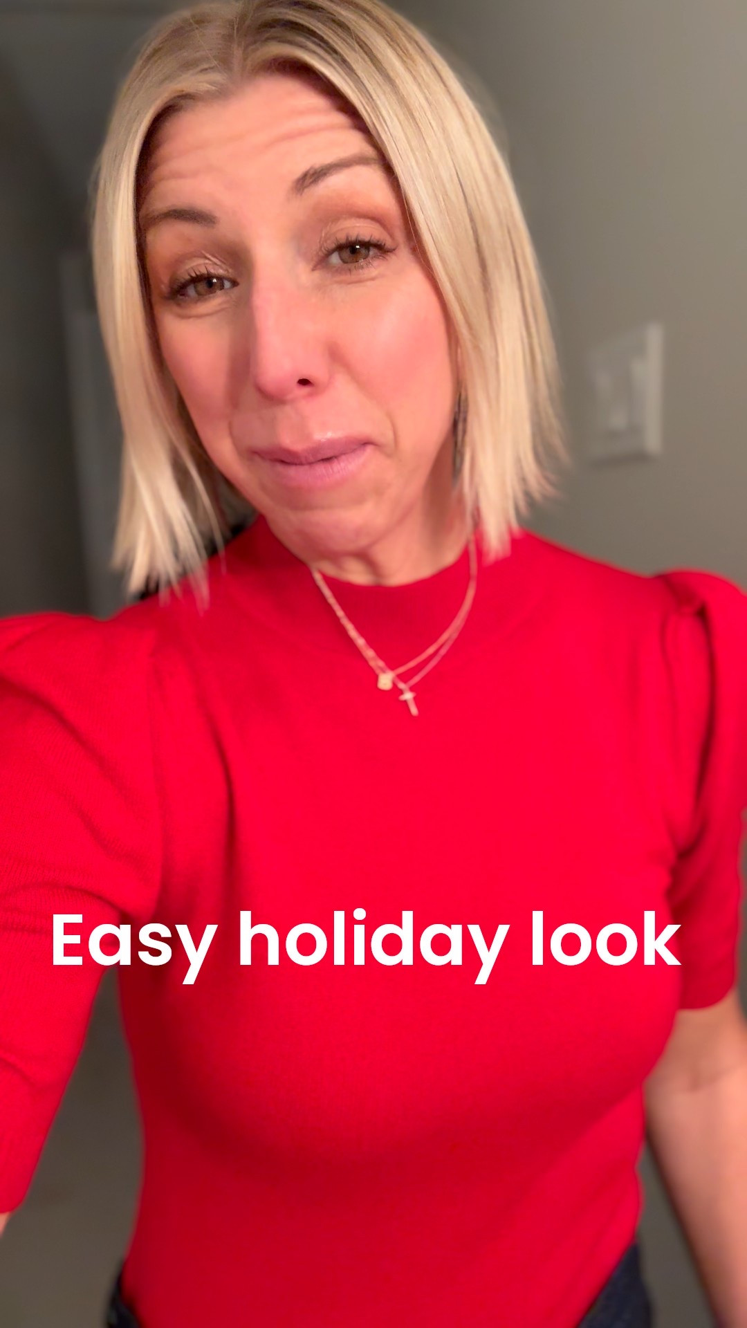 My go to holiday look is an elevated top and a great pair of dark washed jeans with a pair of flats. This cashmere sweater is so lightweight. And looks elegant without any effort. 


#LTKgrwm #LTKHoliday #LTKOver40