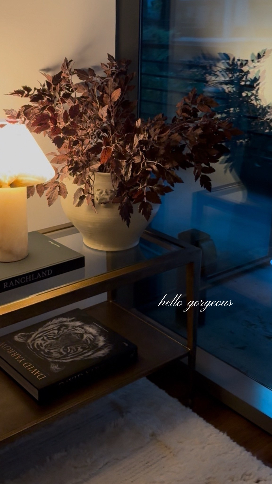 Side table styling for fall🍂use my code Elisha at Alice Lane for a discount

#LTKHome