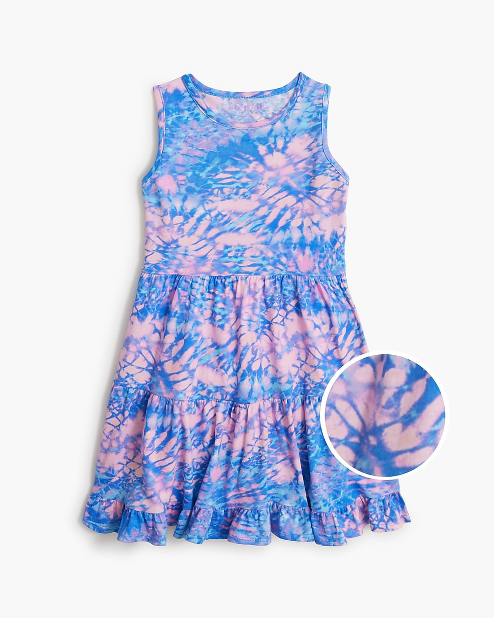 Girls' tie-dye knit tank dress | J.Crew Factory