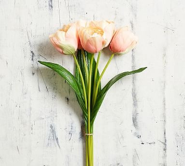 Faux Early Bloom Tulip Bouquet | Pottery Barn (US)