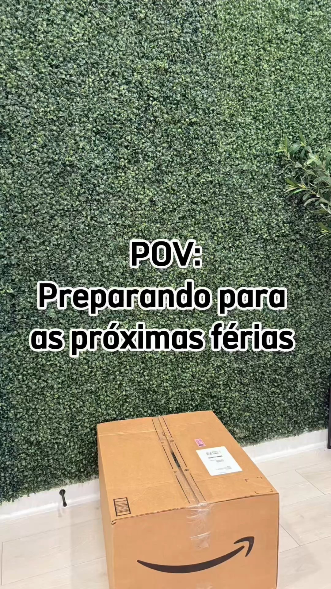 Amazon sempre salva nos preparativos de ferias