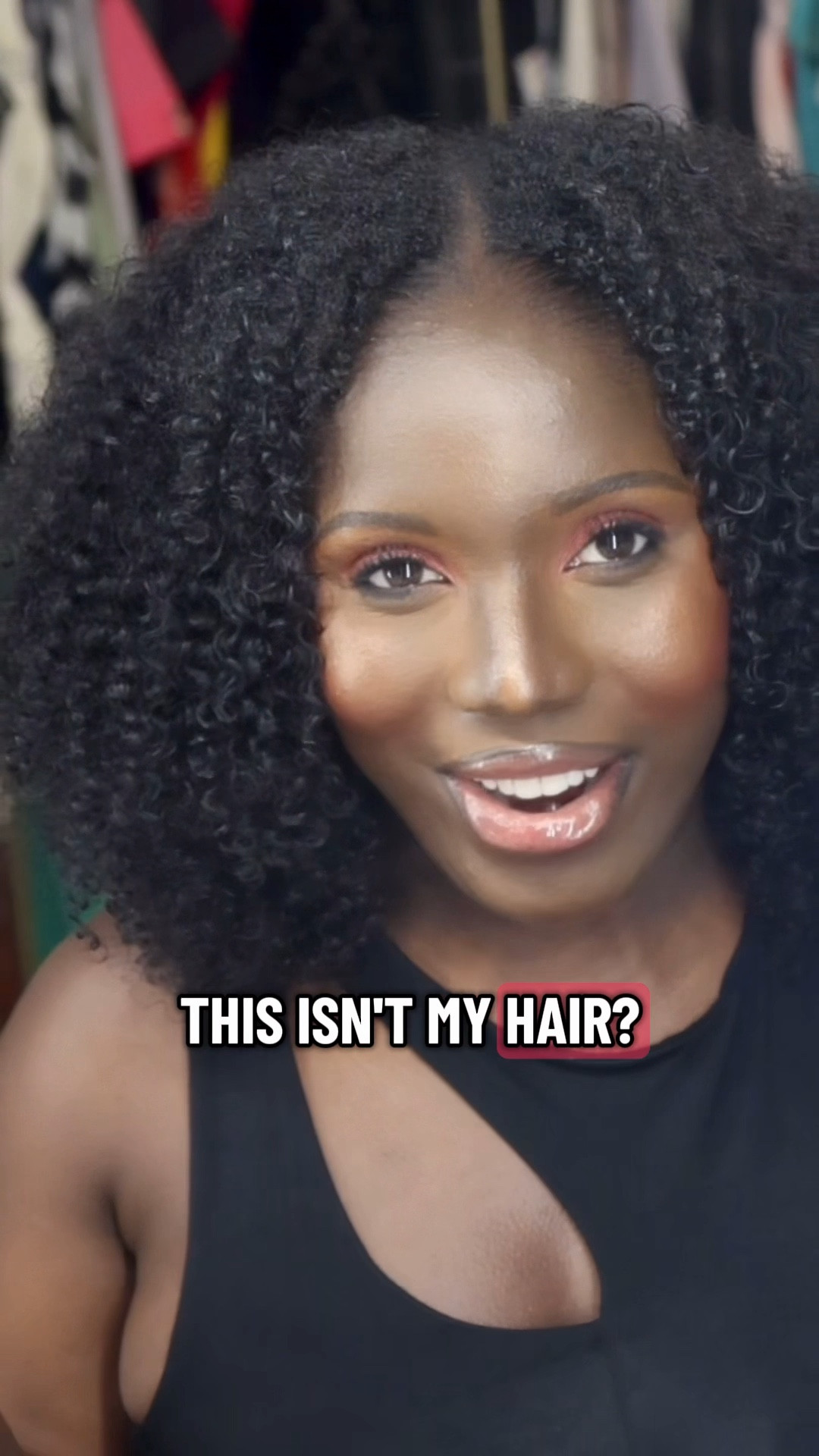 How would they know?
@UNice Hair giving anti-shrinkage realness with this V-clip wig.

 #unicehair #wigs
#extensions #kinkycurlyhair

#LTKBeauty #LTKStyleTip #LTKFindsUnder100