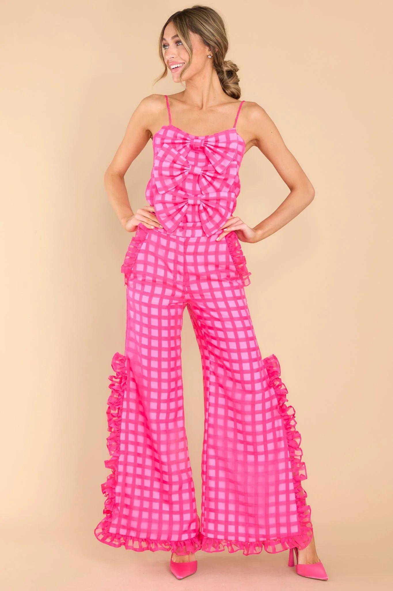 Barbara Bow Hot Pink Cami | Red Dress 