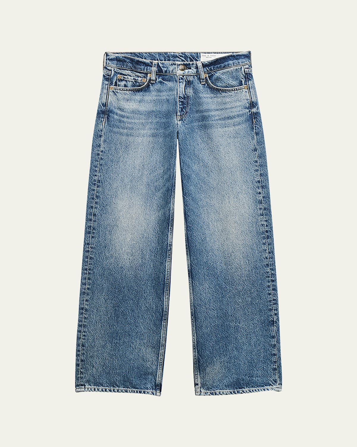 Saige Low-Rise Relaxed Jeans | Bergdorf Goodman
