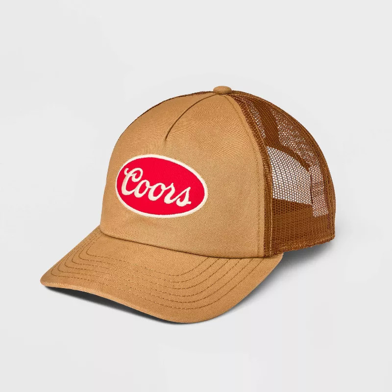 Men's Coors Canvas Baseball Trucker - Tan | Target