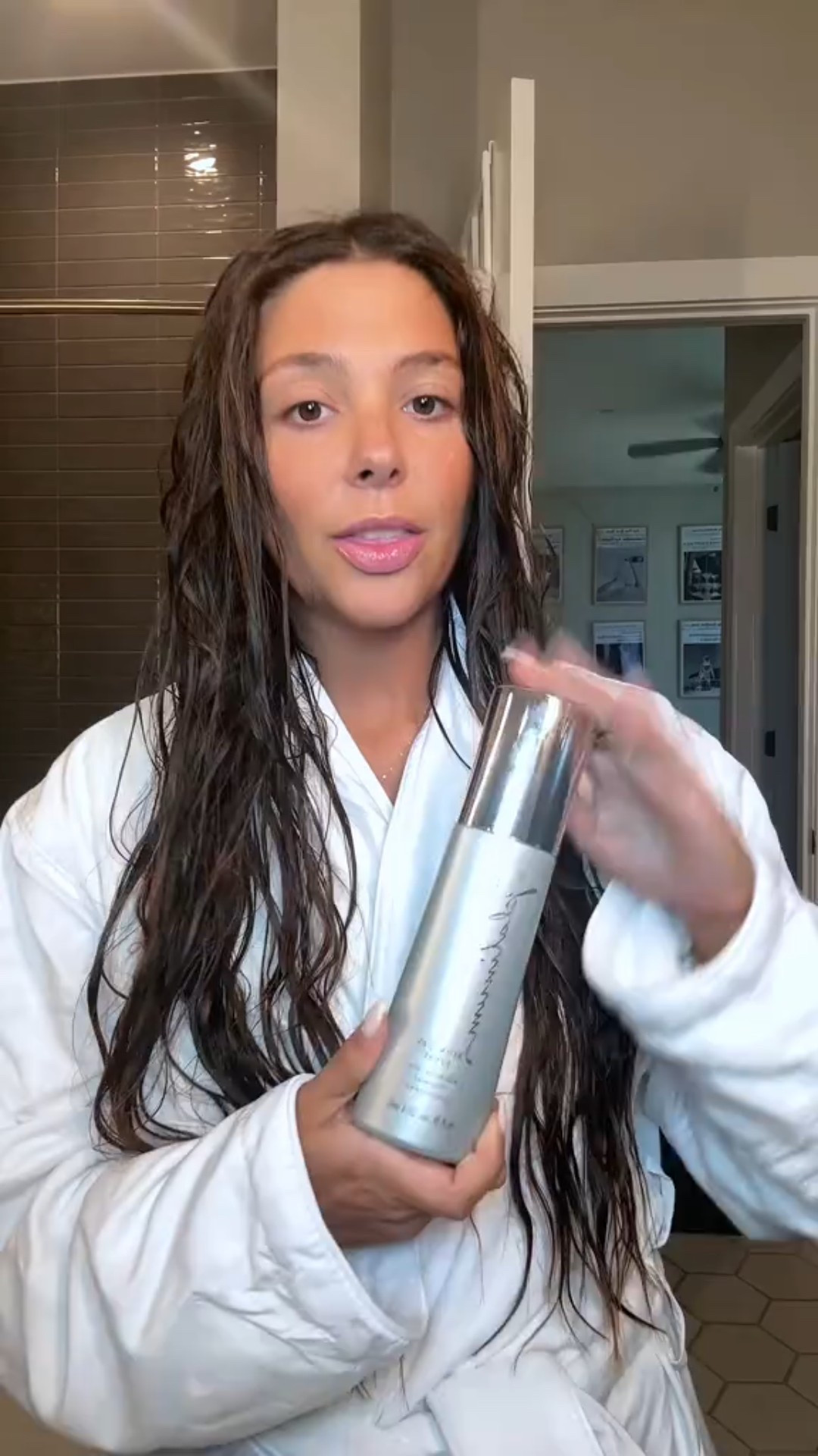 The one hair product that is a MUST! This blow dry spray cuts the time in half to blow dry your hair. Also humidity control, frizz control, heat protection, and soothes damaged hair. An all in one! 

#LTKSaleAlert #LTKFindsUnder50 #LTKBeauty