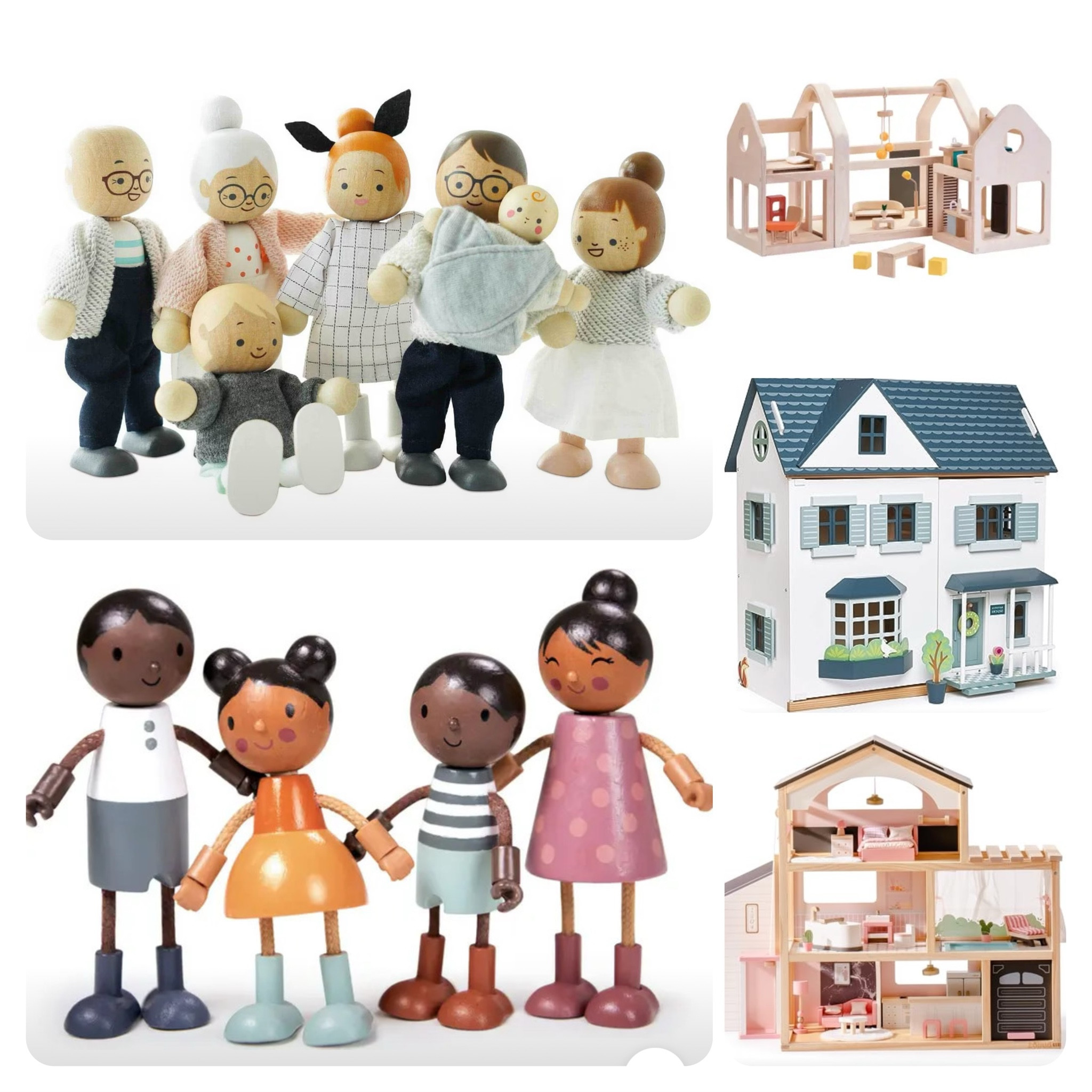 My youngest daughter is getting her own dollhouse from Santa this year and we cannot handle all the cute options out there. So many beautiful houses, families and accessories to choose from. 😍  #dollhouse #girlschristmasgift 

#LTKKids #LTKHoliday #LTKGiftGuide