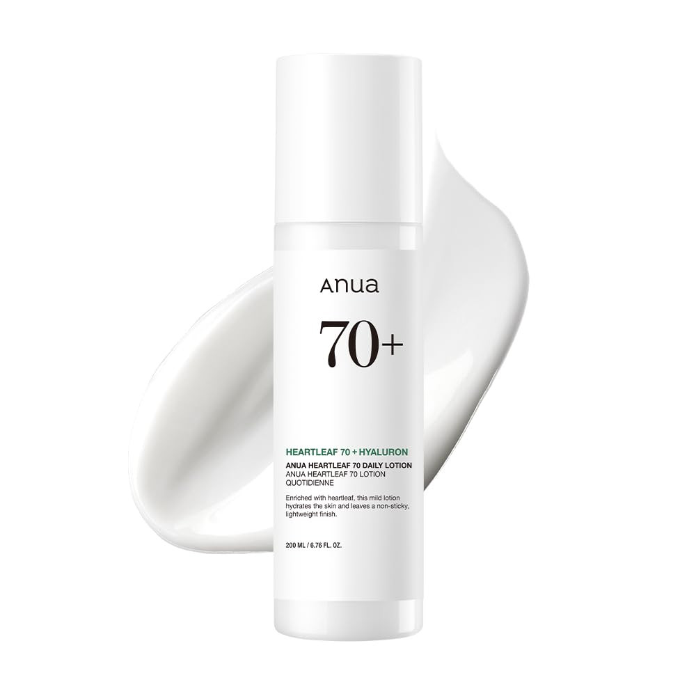 Anua Heartleaf Daily Lotion, Face Moisturizer with Hyaluronic Acid for Sensitive Skin, Lightweigh... | Amazon (US)