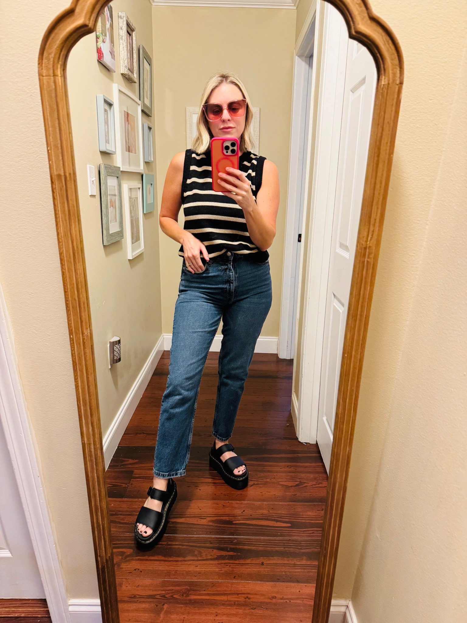 Really digging these sandals for fall! I’m wearing size 6. I believe they run true to size. I found them at Journeys! Sign up with them and get a $10 off coupon! 

#LTKSeasonal #LTKFindsUnder100 #LTKFallSale