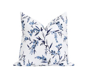 Atwood Blue Floral Pillow | Land of Pillows