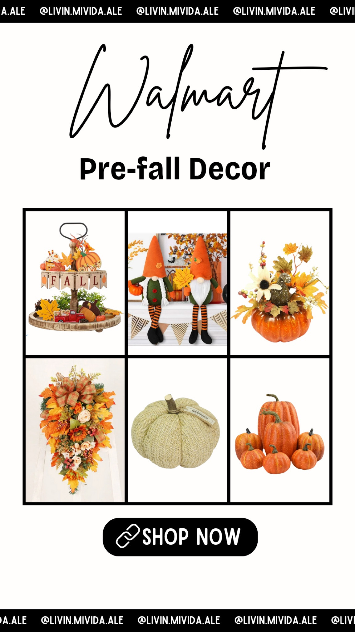 Walmart pre-fall decor 🍁🫶🏼

#LTKSeasonal #LTKFindsUnder100 #LTKHome
