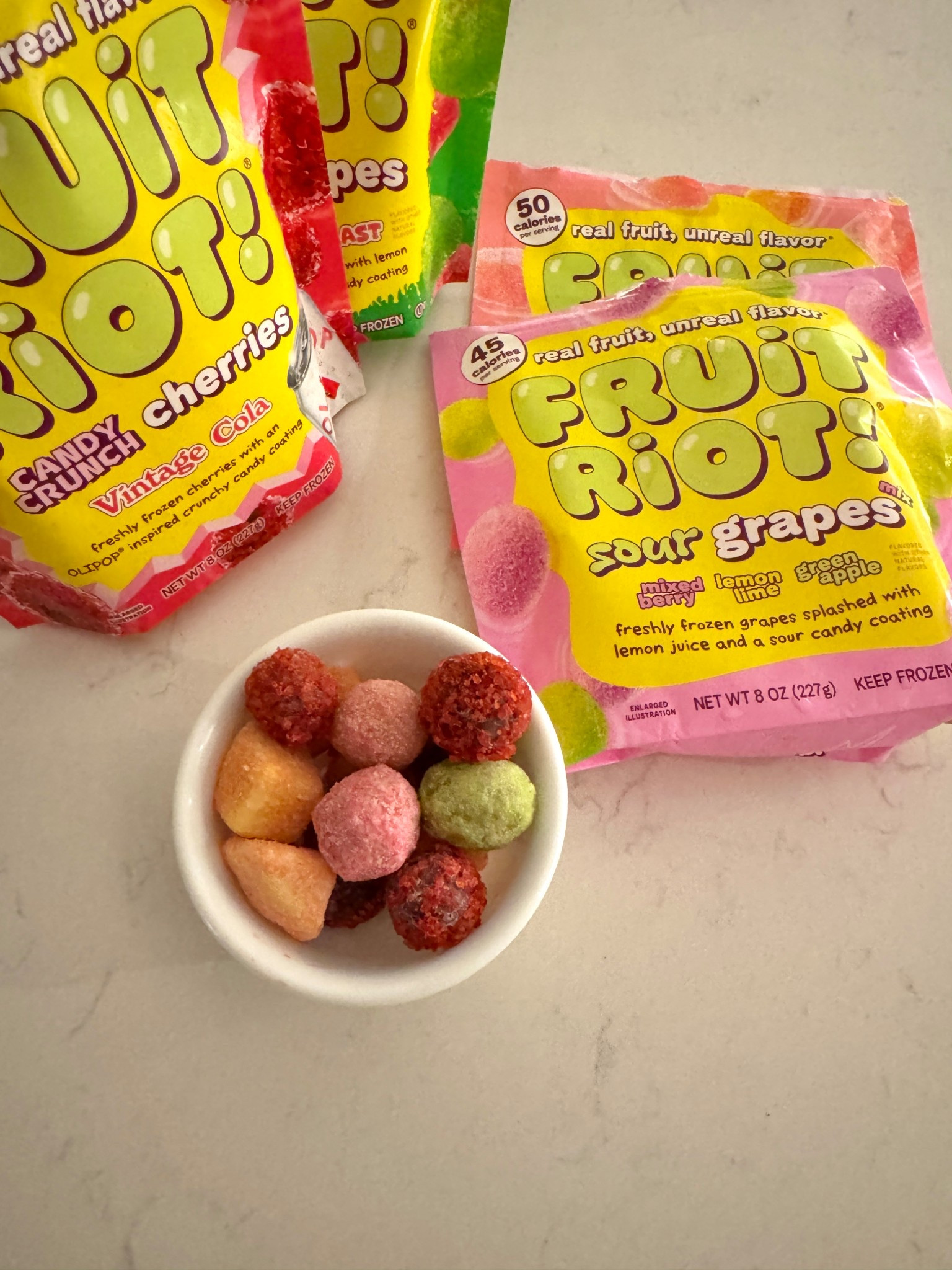 If you haven’t experienced this, this is your sign! The frozen texture and sweet/crunchy exterior finished by (most flavors) with a serious sour sting, these are addicting! I like mixing for a true tastebud roller coaster!

#LTKFamily #LTKSummerEdit #LTKParties